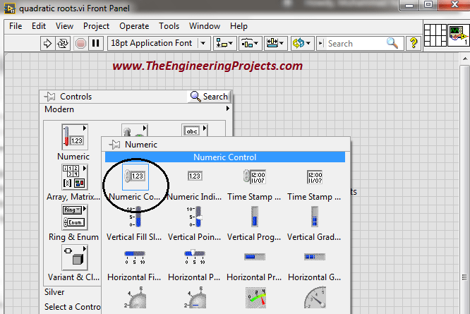 Quadratic Roots Calculation,Calculating quadratic roots using LabVIEW, Finding quadratic roots in LabVIEW, How to find quadratic roots in LabVIEW, How to find roots of quadratic equation using LabVIEW, Use LabVIEW to find roots of quadratic equation
