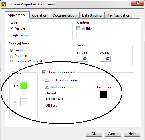 Temperature sensing using NI LabVIEW, Temperature level indication in LabVIEW, Temperature level detector in LabVIEW, Sensing different levels of temperature in LabVIEW, How to differentiate between different levels of temperature