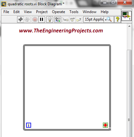 Calculating quadratic roots using LabVIEW, Finding quadratic roots in LabVIEW, How to find quadratic roots in LabVIEW, How to find roots of quadratic equation using LabVIEW, Use LabVIEW to find roots of quadratic equation