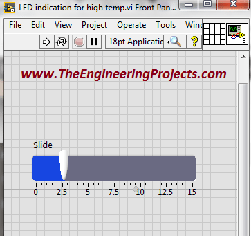 Temperature sensing using NI LabVIEW, Temperature level indication in LabVIEW, Temperature level detector in LabVIEW, Sensing different levels of temperature in LabVIEW, How to differentiate between different levels of temperature
