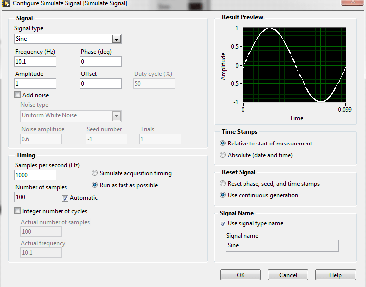 Communication Signal generation in NI LabVIEW 2015, LabVIEW signal generation, How to generate an anlog signal in LabVIW, Generate an analog signal in LabVIEW, Generate signals in NI LabVIEW