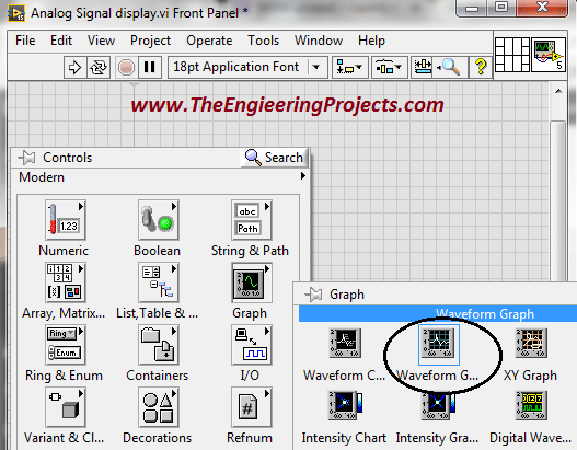 Communication Signal generation in NI LabVIEW 2015, LabVIEW signal generation, How to generate an anlog signal in LabVIW, Generate an analog signal in LabVIEW, Generate signals in NI LabVIEW