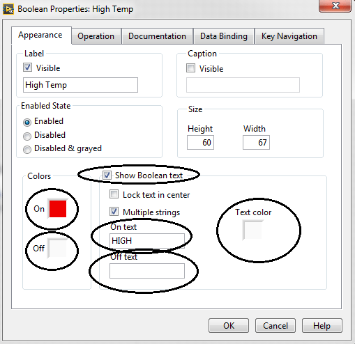 Temperature sensing using NI LabVIEW, Temperature level indication in LabVIEW, Temperature level detector in LabVIEW, Sensing different levels of temperature in LabVIEW, How to differentiate between different levels of temperature