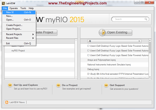 Getting Started with LabVIEW,Introduction to labview, Getting Started with LabVIEW 2015, Getting started with LabVIEW software, How to Start using using LabVIEW, How to use LabVIEW 2015, Start to the NI LabVIEW, Using LabVIEW for the First time