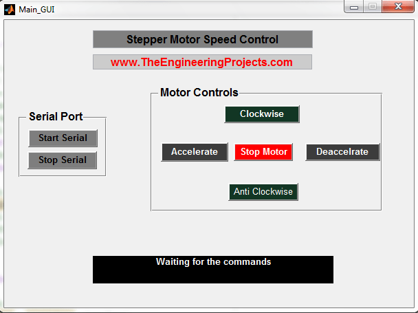 Stepper motor speed control using matlab, stepper motor speed control in matlab, Matlab to control the stepper motor speed, How to control speed of the stepper motor using Matlab, Stepper motor speed control with Matlab