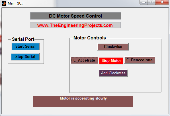 DC Motor Speed Control using Matlab, Control Speed of DC motor using Matlab, Matlab to control the speed of the DC motor , DC motor speed control with Matlab, How to control the speed of the DC motor using Matlab