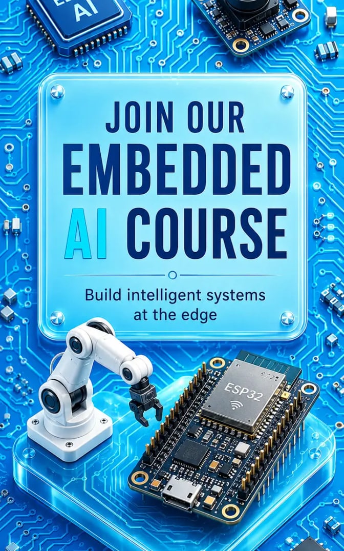 Join our Embedded AI Course