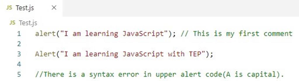 Basic Syntax And Rules In JavaScript - The Engineering Projects