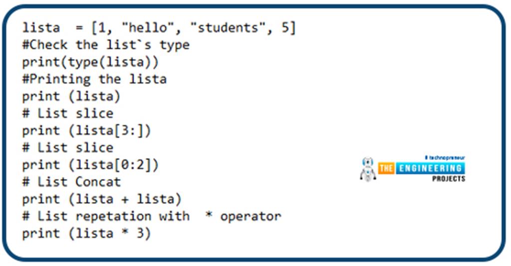 Python Data Types - The Engineering Projects