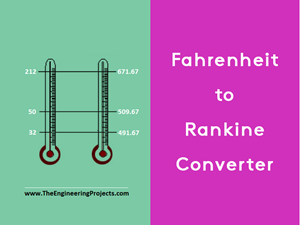 Fahrenheit to Rankine converter, how to convert Fahrenheit to Rankine, temperature converters