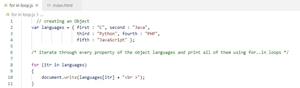 for loops in javascript for loop example javascript while loop for...in loop javascript for of loop javascript