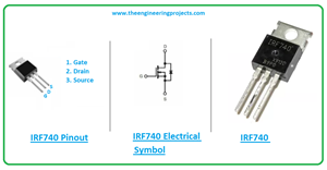 Introduction to irf740, irf740 pinout, irf740 features, irf740 applications