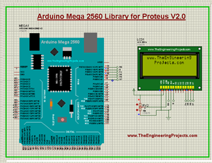 Arduino Mega 2560 Library for Proteus V2.0, Arduino Mega 2560 Proteus