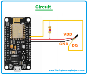 WiFi Temperature Monitor with ESP8266 and DS18B20, Code for reading the DS18B20 sensor, Creation of the webpage, DS18B20, Finding the DS18B20 address, Sensor reading by Serial Monitor,