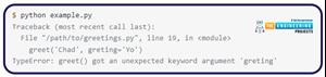 Python Traceback - The Engineering Projects