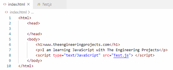 Introduction to JavaScript - The Engineering Projects