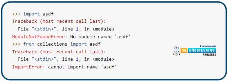 Python Traceback - The Engineering Projects
