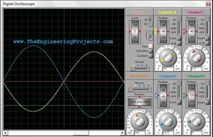 How To Use Oscilloscope in Proteus ISIS, proteus oscilloscope,oscilloscope in proteus, oscilloscope use in proteus