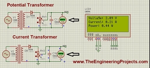 Display ADC value on LCD using Arduino in Proteus ISIS, Currentt Transformer in Proteus,Potential Transformer in Proteus, Arduino ADC simulation in Proteus