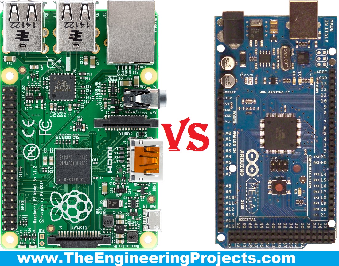 Arduino Vs Raspberry Pi - The Engineering Projects