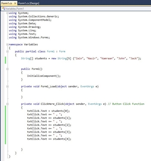 How to use C# array - The Engineering Projects