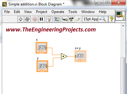 labview programming, Creating your first program in LabVIEW, Programming with the LabVIEW, Using LabvVIEW for the first time, How to use LabVIEW, How to make a simple logic in LabVIEW