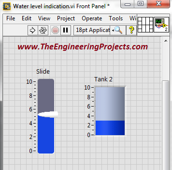 Creating Water Level Detector using NI LabvIEW 2015, Water Level Detector in LabVIEW, How to create a water level detector in LabVIEW 2015, Water level detector using LabVIEW 2015, how to build water level detector in LabVIEW