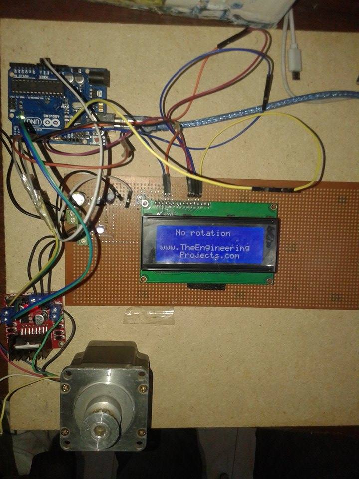 Stepper Motor Direction Control Using Arduino The Engineering Projects