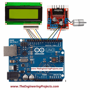 Direction Control of DC Motor using arduino, Direction control of DC motor via Arduino, DC motor control using Arduino, using Arduino to control the direction of the DC motor, DC motor direction control through Arduino, Control DC motor with the help of Arduino UNO, DC motor direction control using Arduino UNO