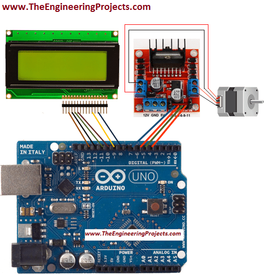 Arduino motor using stepper with How to