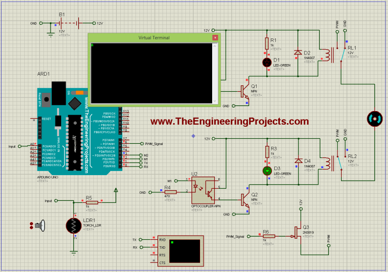 DC Motor Projects - The Engineering Projects