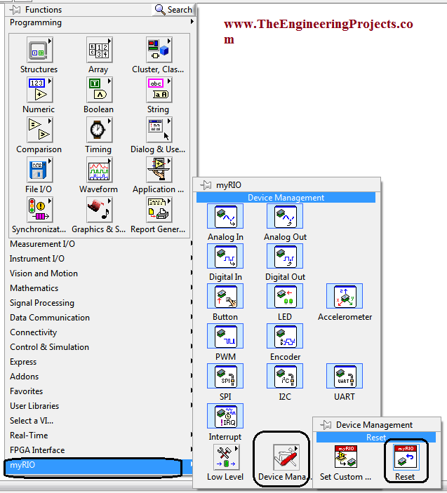 Creating First Program with myRIO, Creating First Program using myRIO, First Program with myRIO, myRIO programming, myRIO programming, programming with myRIO