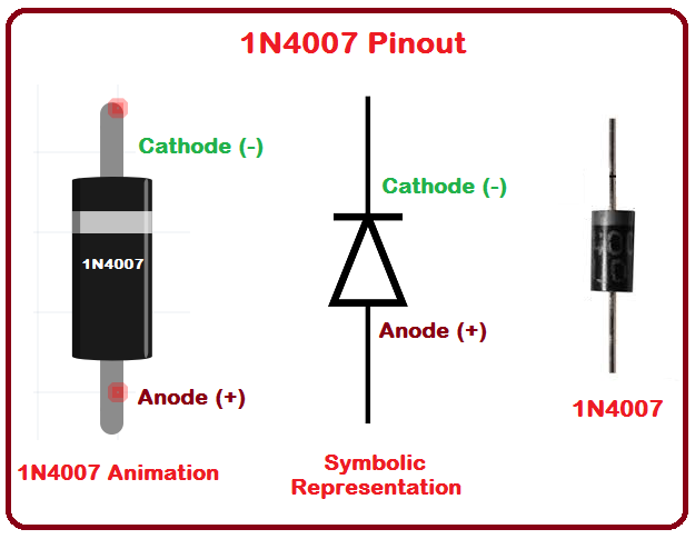 1n4007 diode anode cathode 1n4007 diode anode cathode