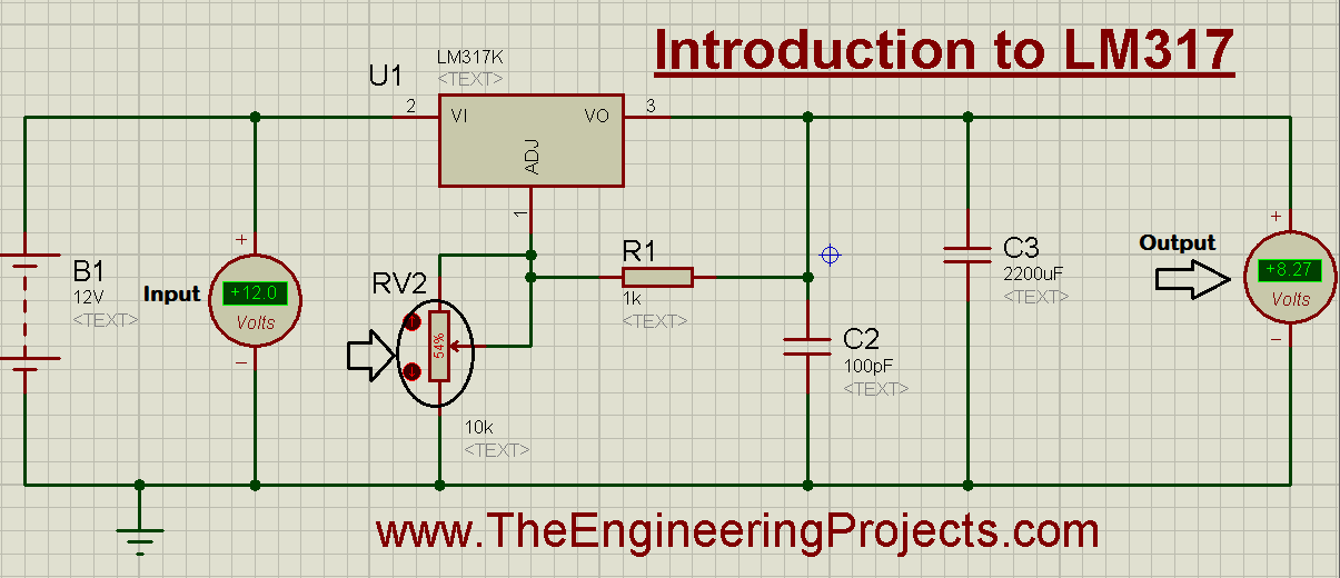 Lm317 Resistor Chart