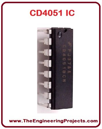 CD4051 Pinout, CD4051 basics, basics of CD4051, getting started with CD4051, how to get start with CD4051, CD4051 proteus, proteus CD4051, CD4051 proteus simulation, Introduction to CD4051