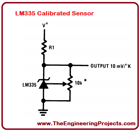 Lm335 схема включения
