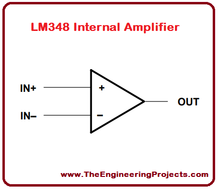 LM348 Pinout, LM348 basics, basics of LM348, getting started with LM348, how to get start LM348, LM348 proteus, Proteus LM348, LM348 Proteus simulation