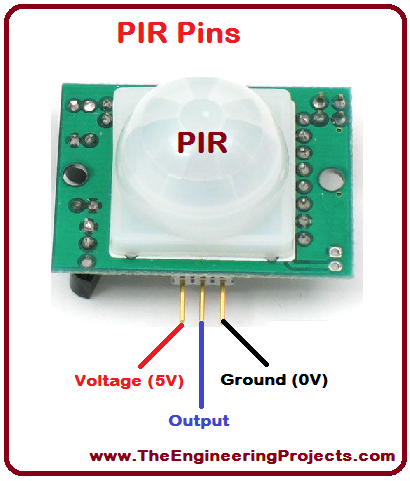 PIR Sensor Arduino Interfacing - The Engineering Projects
