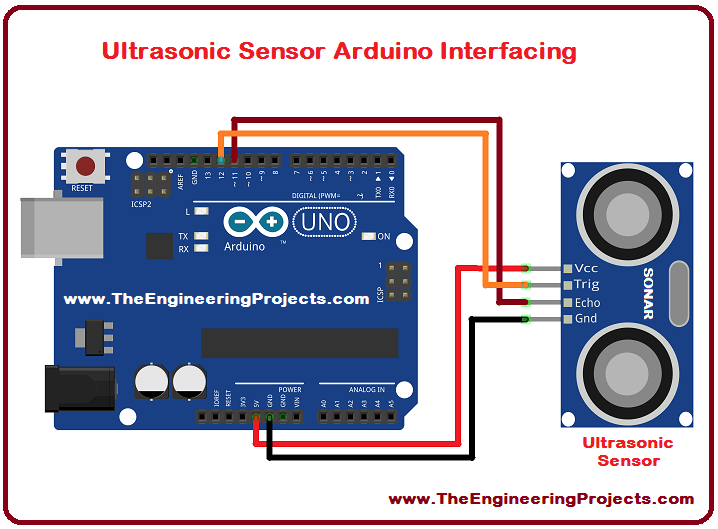 Ultrasonic Sensor Circuit Diagram Wiring Digital And Schematic