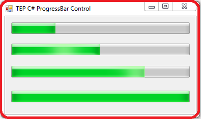 C# ProgressBar Control