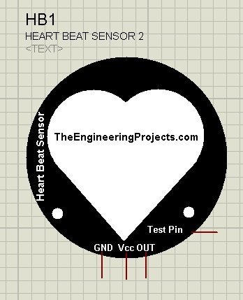 Heart Beat Sensor Library V2.0 for Proteus,Heart Beat Sensor Library,hb proteus, proteus hb simulation, hb in proteus, heart beat in proteus