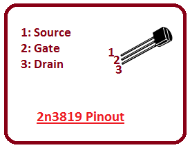 introduction to 2n3819, intro to 2n3819, working of 2n3819, basics of 2n3819