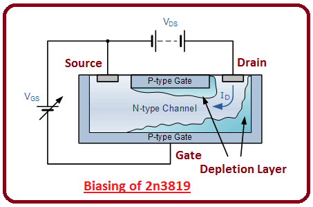 introduction to 2n3819, intro to 2n3819, working of 2n3819, basics of 2n3819