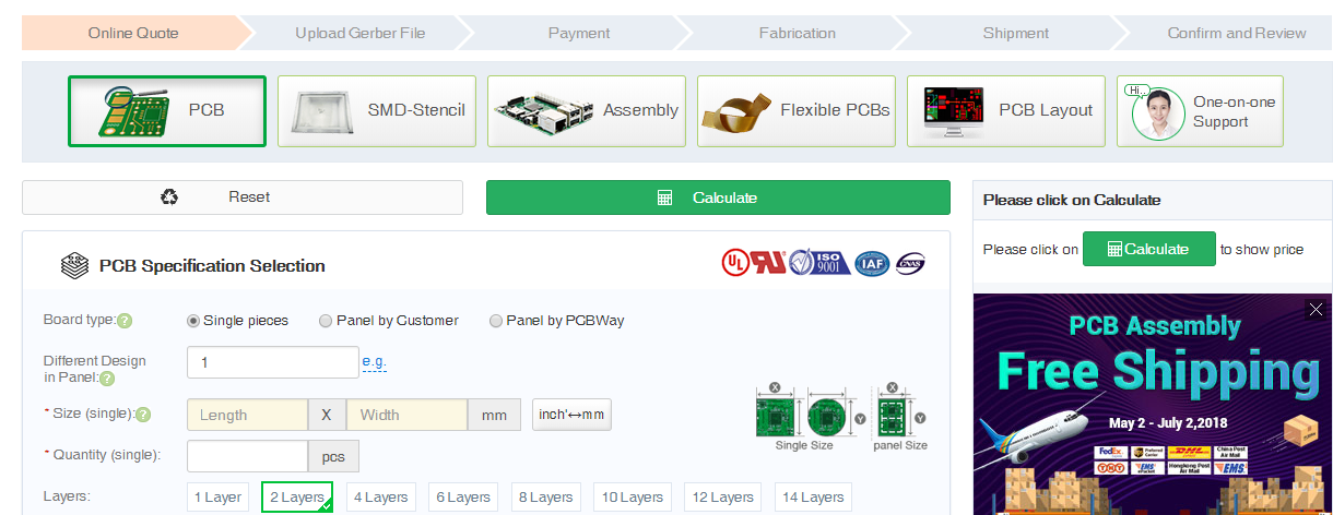 PCB Prototype Service by PCBWay The Engineering Projects PCB Prototype Service by PCBWay The Engineering Projects