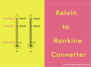 kelvin to rankine converter, how to convert kelvin to rankine, temperature converters