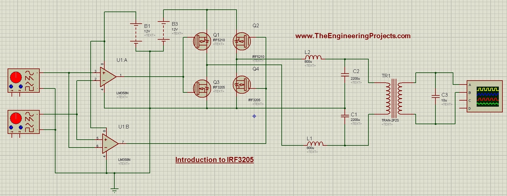 Irf3205 Circuit Diagram