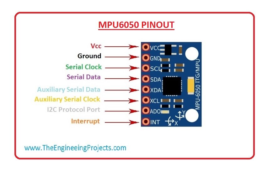 Mpu 9250 схема подключения