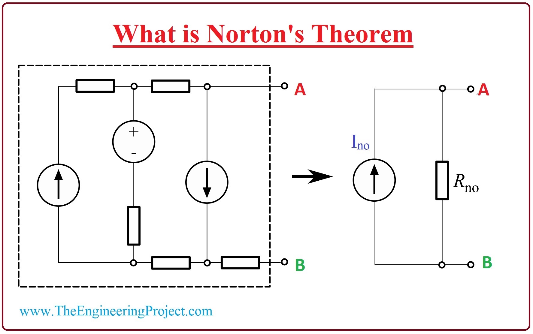 What Is Norton's Theorem The Engineering Projects 