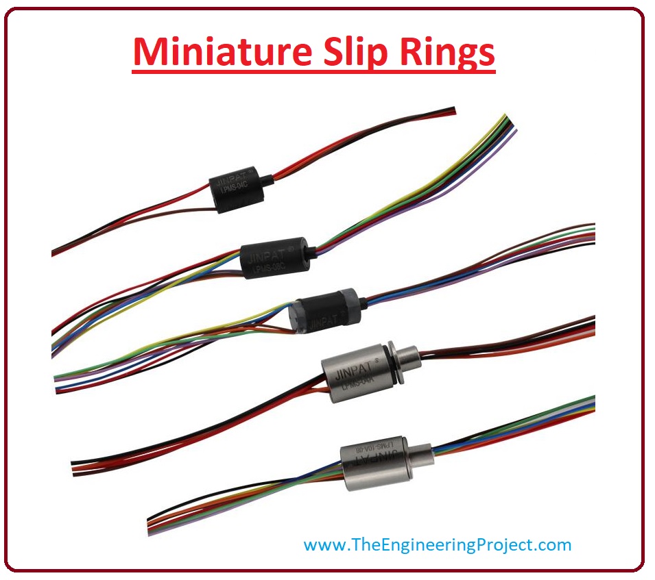 Types and Usage of the Slip Rings,, Wireless Slip Rings,, Pancake Slip Rings, Mercury Wetted – Slip Rings, Pneumatic slip ring, Fiber optic slip rings, USB slip rings, Ethernet slip rings slip ring