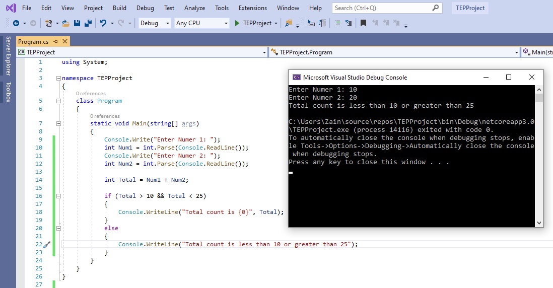Common Operators in C# - The Engineering Projects